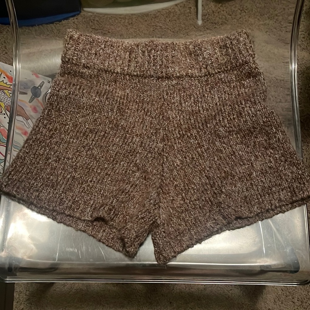 Zara sweater shorts in size small
